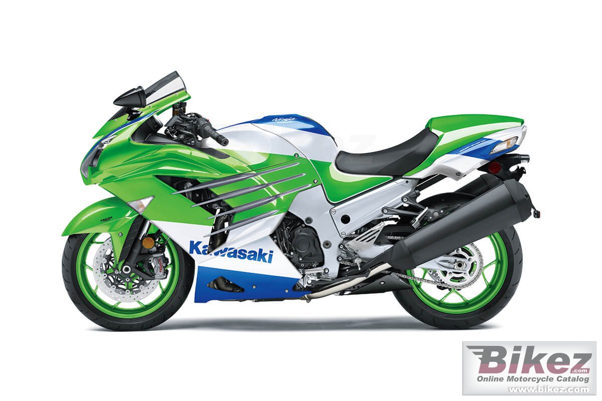 Kawasaki Ninja ZX14R 40th Anniversary Edition ABS poster